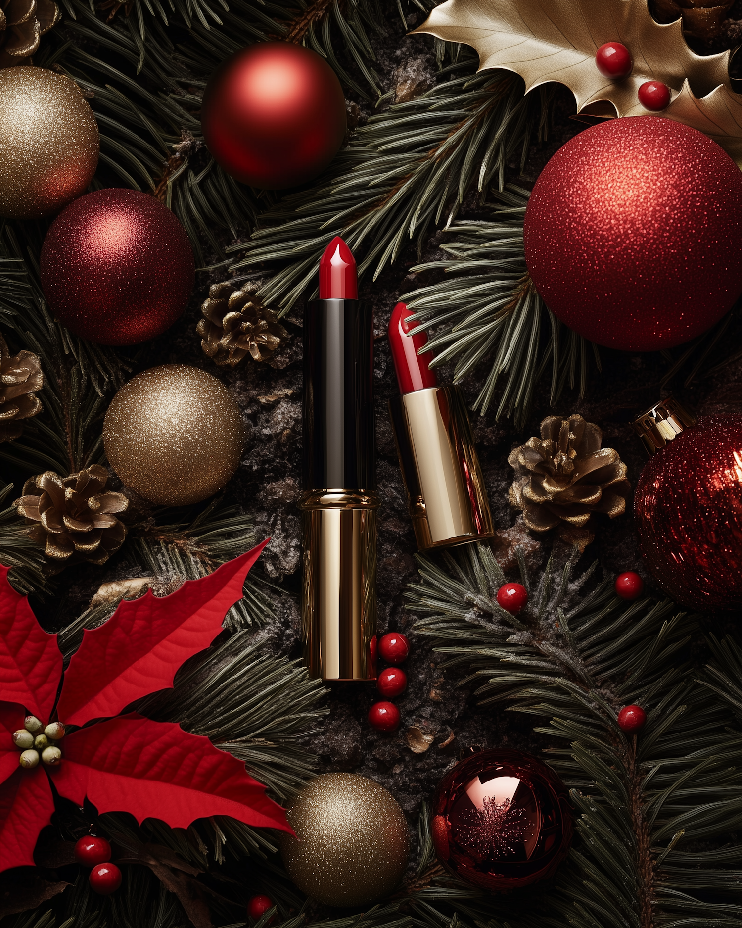 Festive Lipstick Arrangement