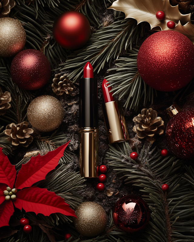 Festive Lipstick Arrangement