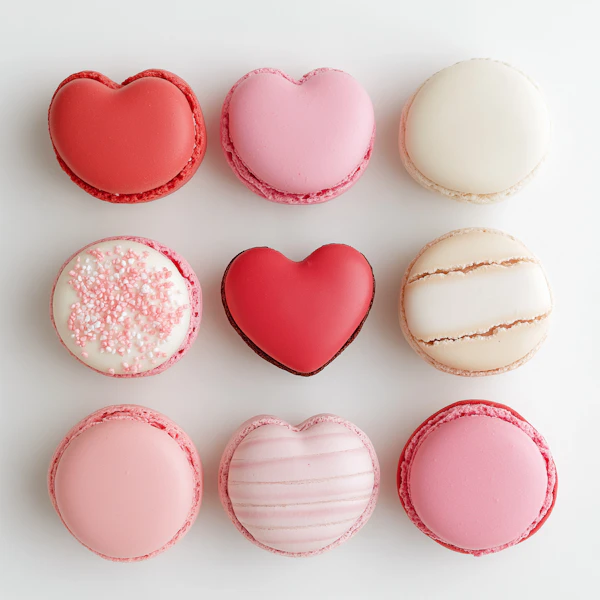 Artistic Macaron Grid