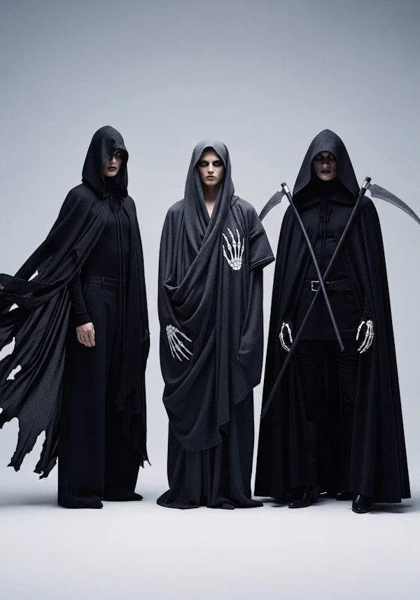 Dramatic Costume Trio