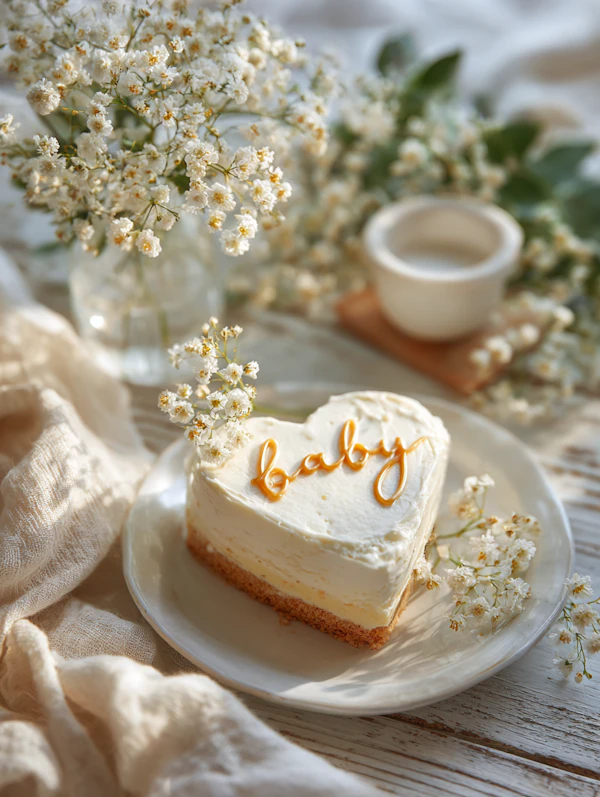 Heart-Shaped Dessert