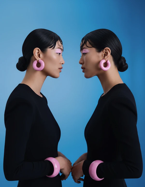 Symmetrical Fashion Duo