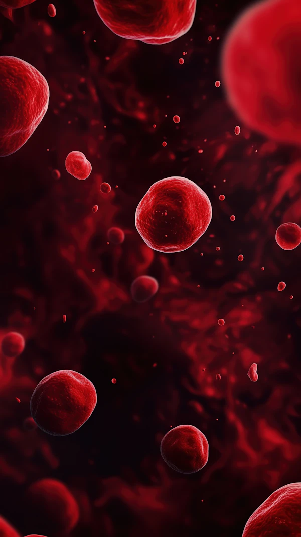 Microscopic Blood Cells