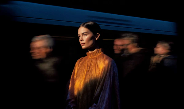 Golden Blouse Portrait