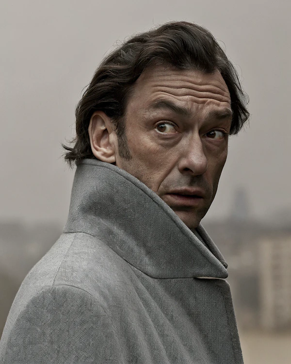Thoughtful Man Portrait
