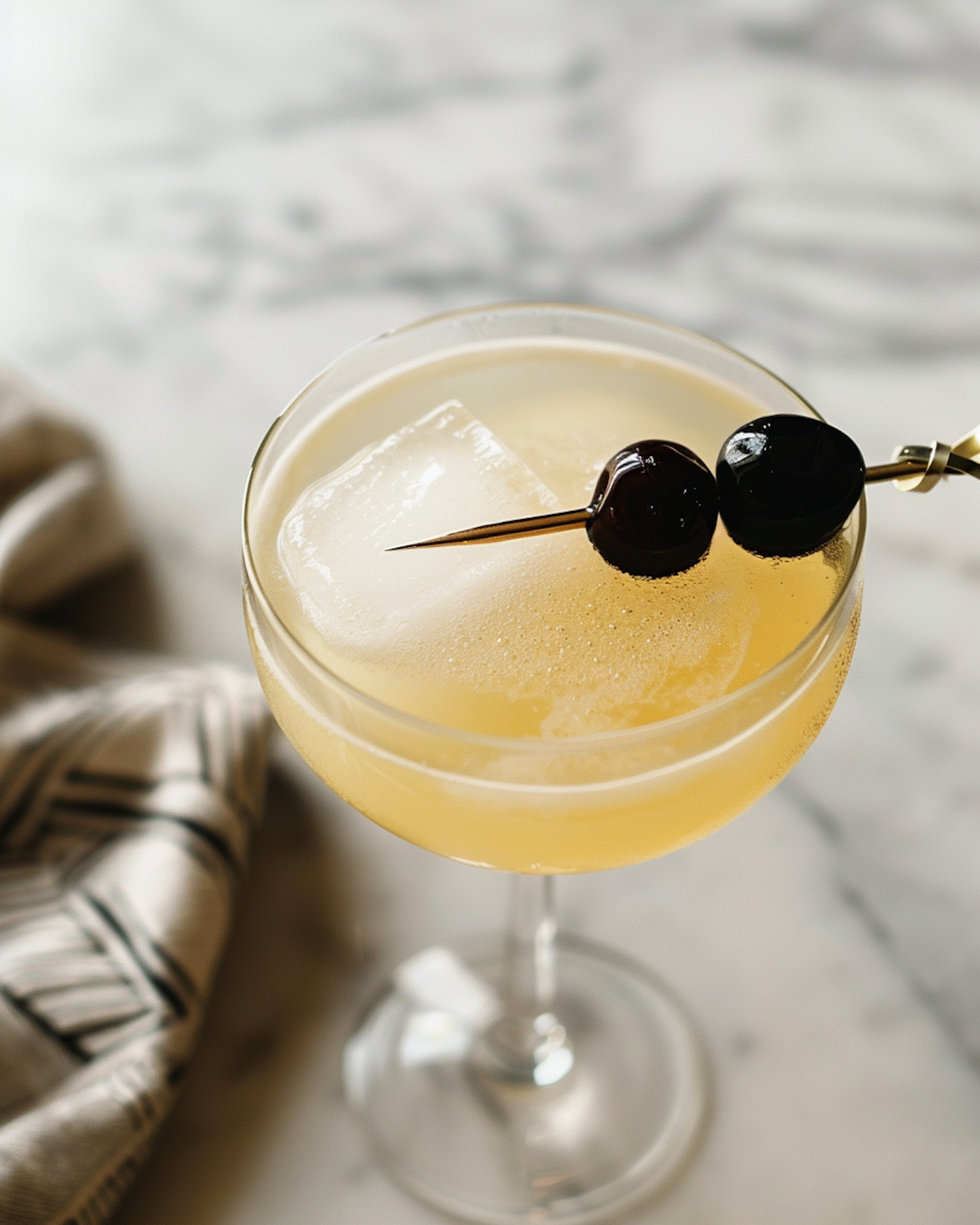 Elegant Effervescent Cocktail