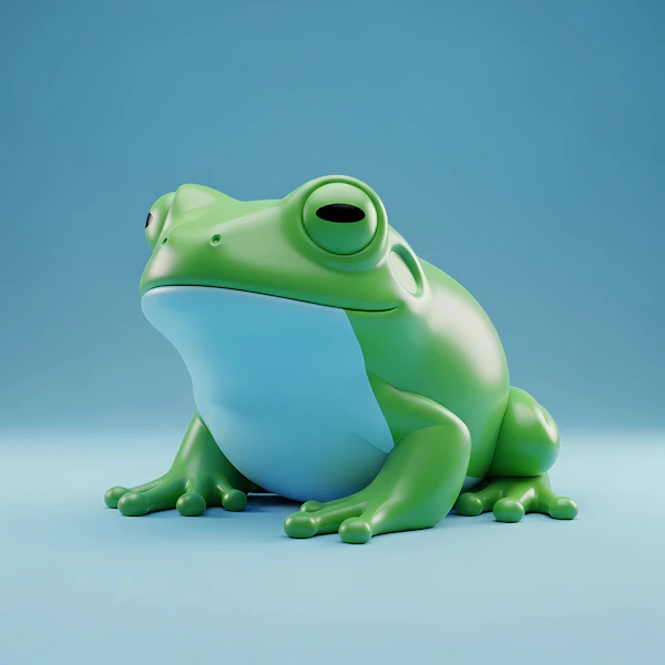 Glossy Green Frog