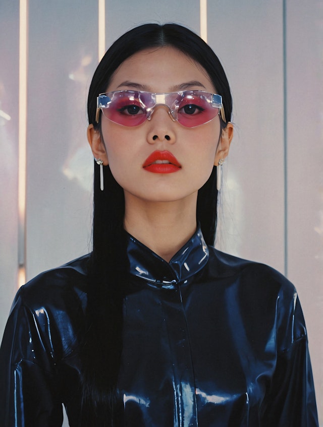 Futuristic Fashion Portrait