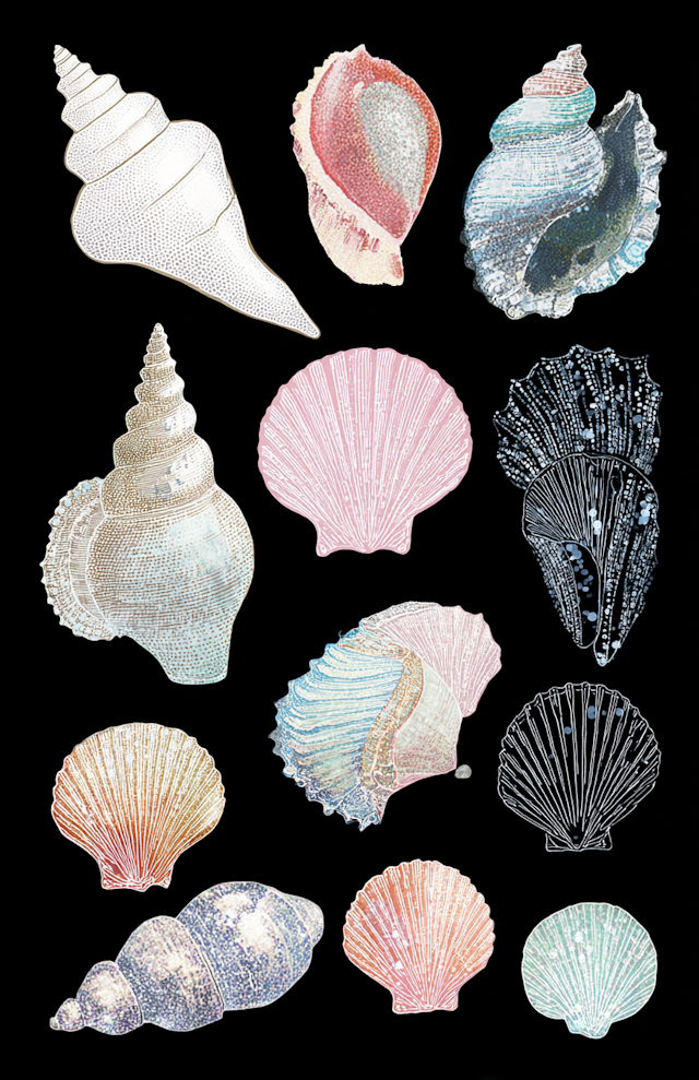 Digital Shell Art
