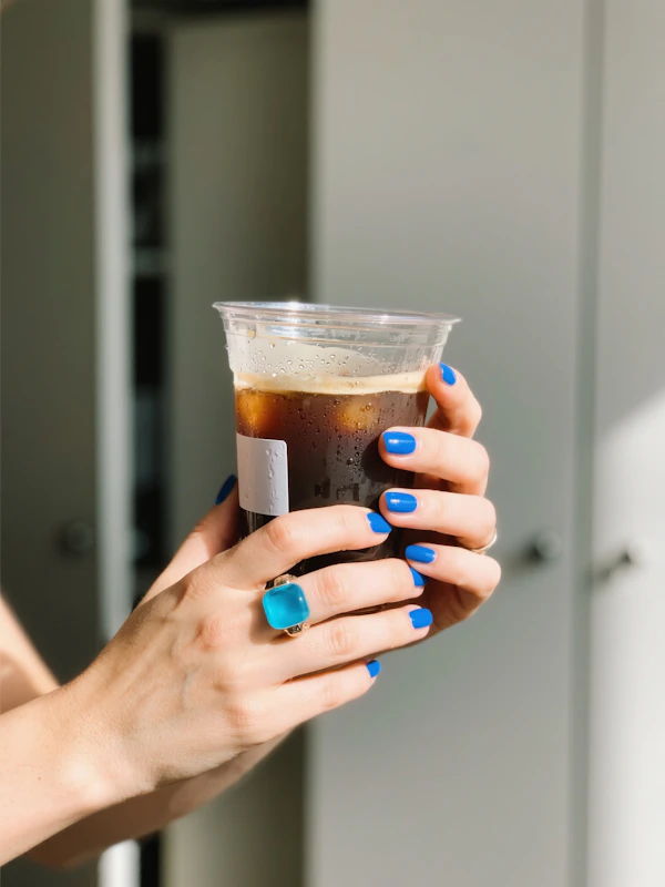 Iced Coffee Close-Up