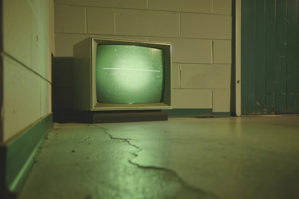 Retro CRT Television