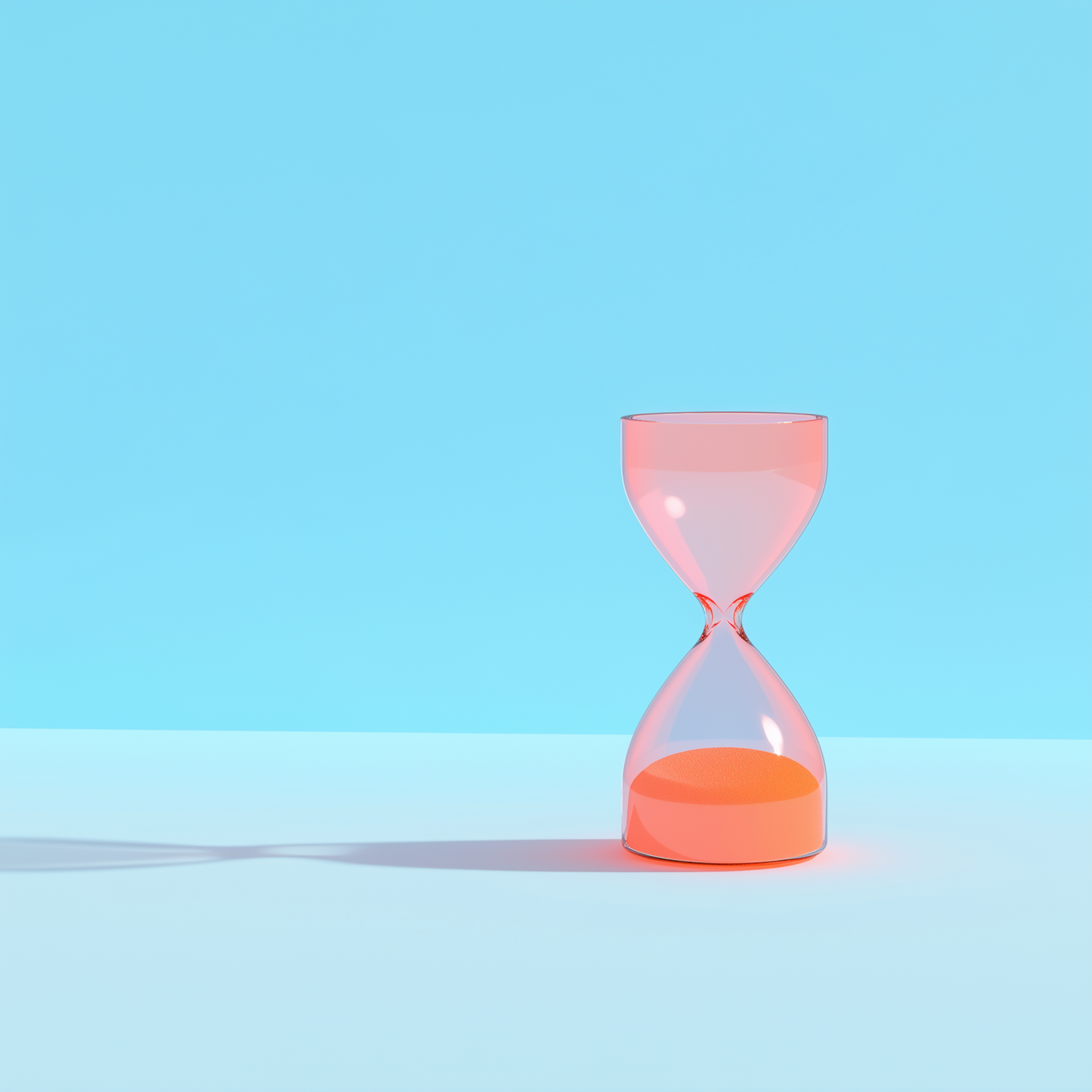 Pink Sand Hourglass