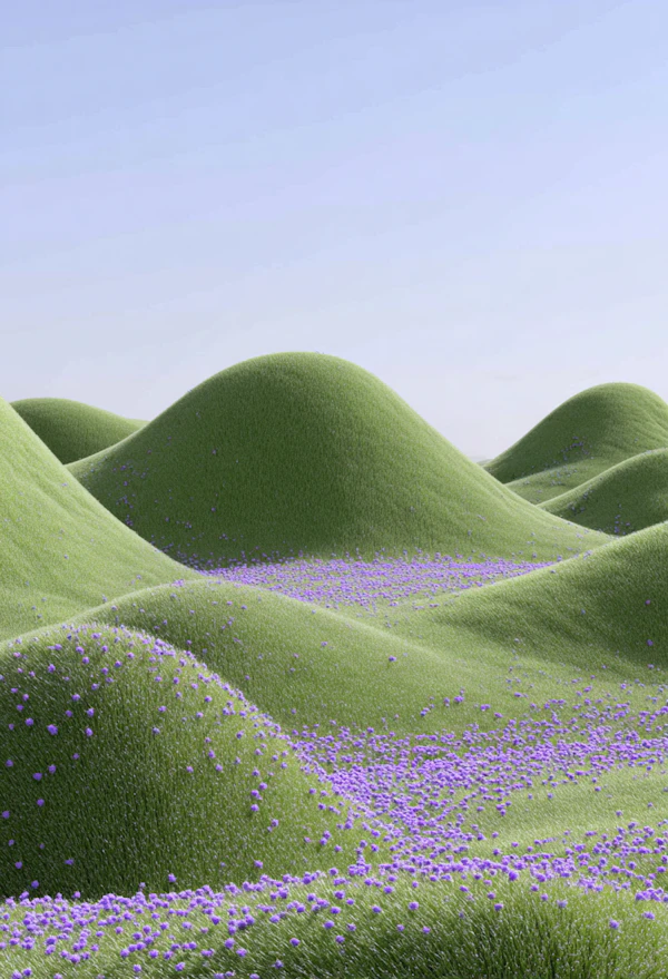 Serene Green Hills