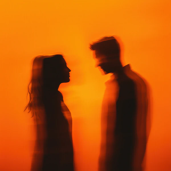 Silhouettes in Orange