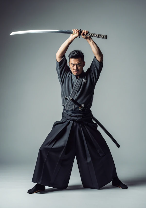 Samurai Poised Stance