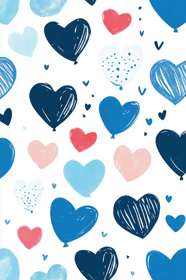 Playful Heart Pattern