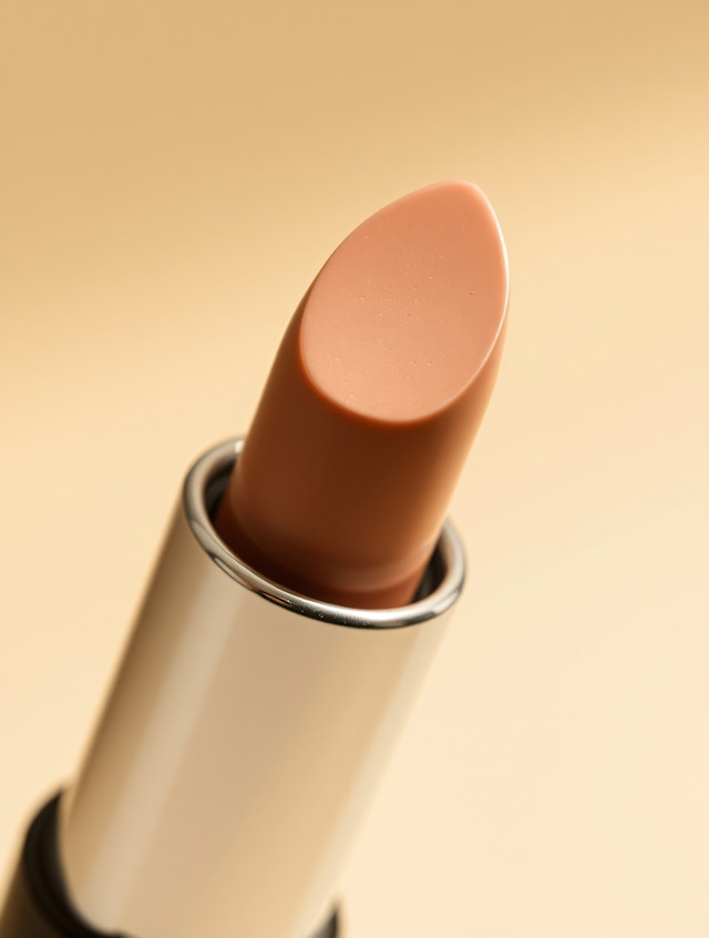 Close-up of Nude Lipstick