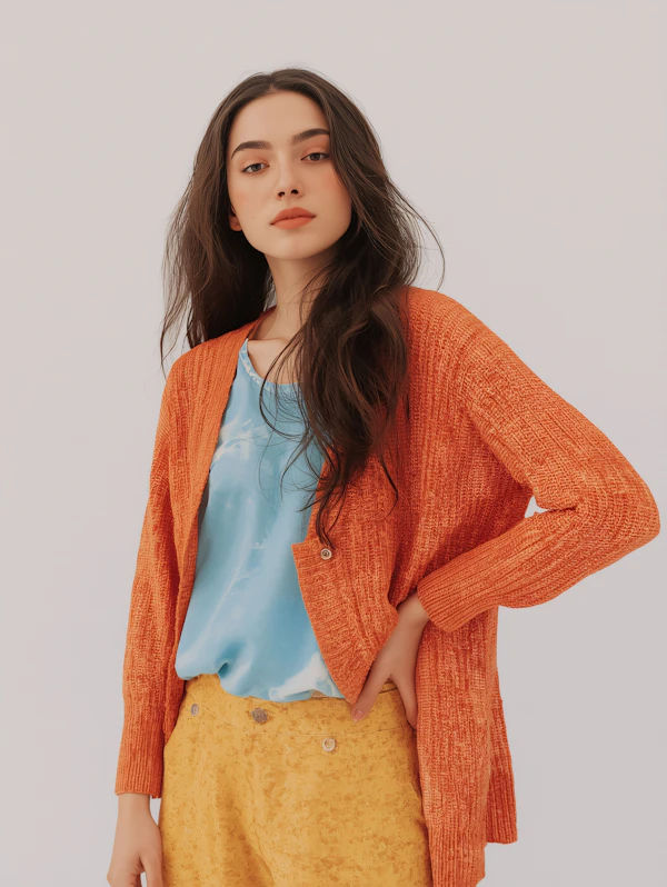 Vibrant Fashion Portrait