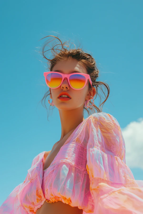 Vibrant Summer Portrait