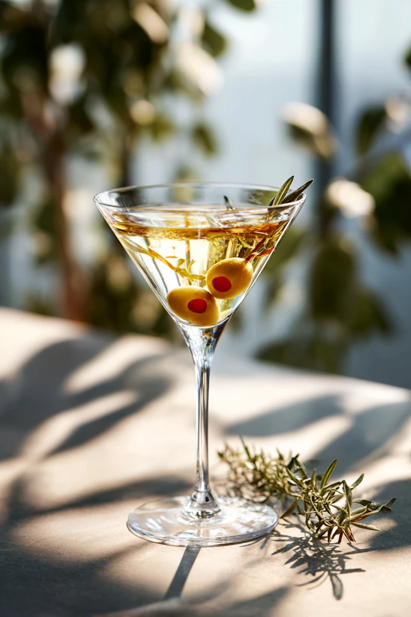 Martini with Garnish