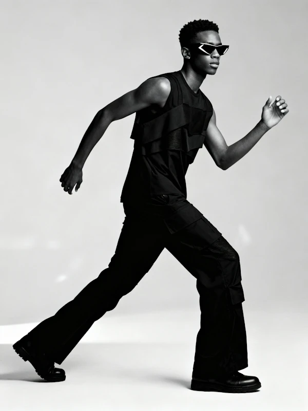 Dynamic Fashion Pose