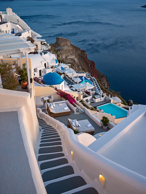 Mediterranean Coastal Scene