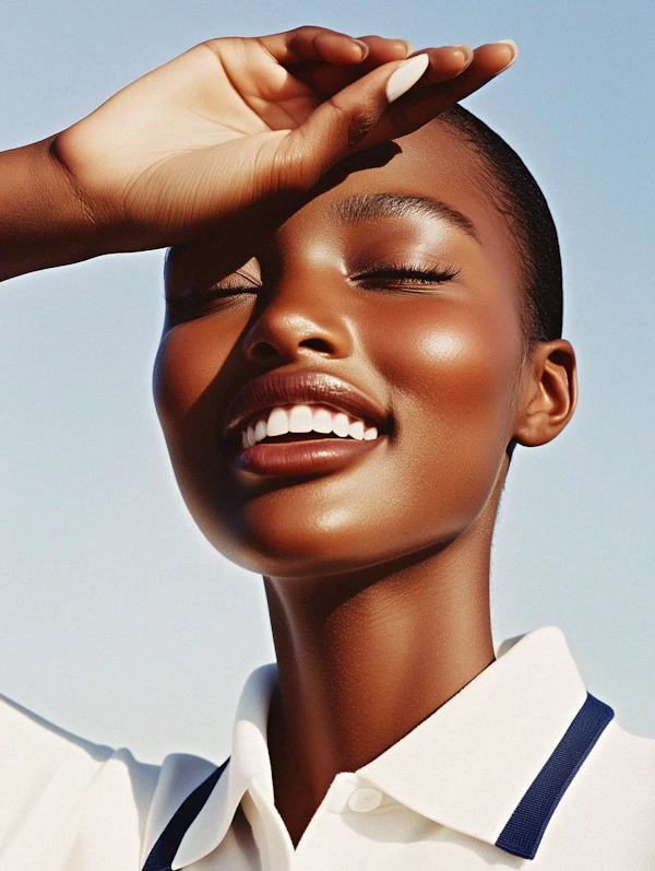 Radiant Woman Portrait