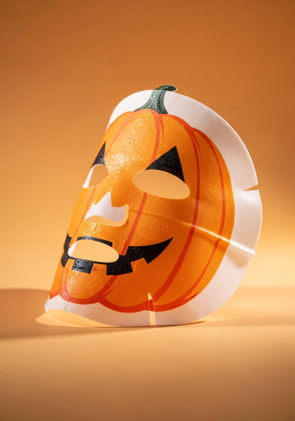 Halloween Mask Close-Up