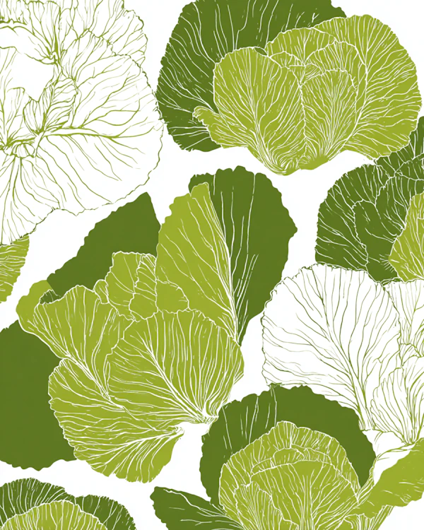Green Leaf Pattern