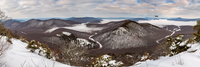 Snowy Mountain Landscape