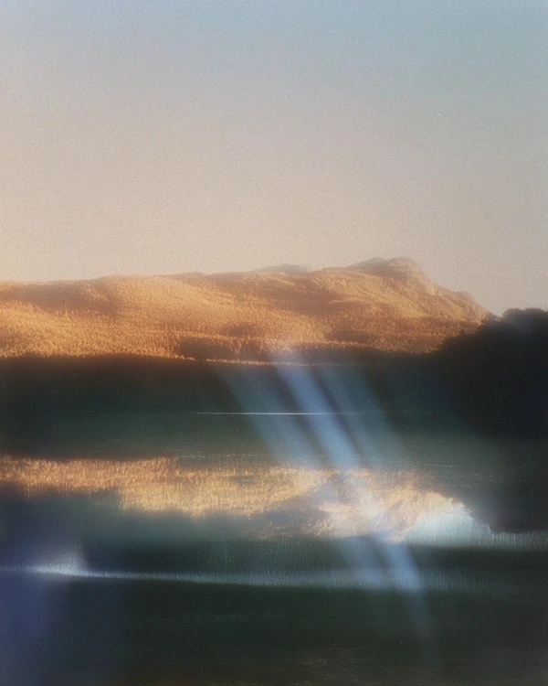 Golden Mountain Reflection