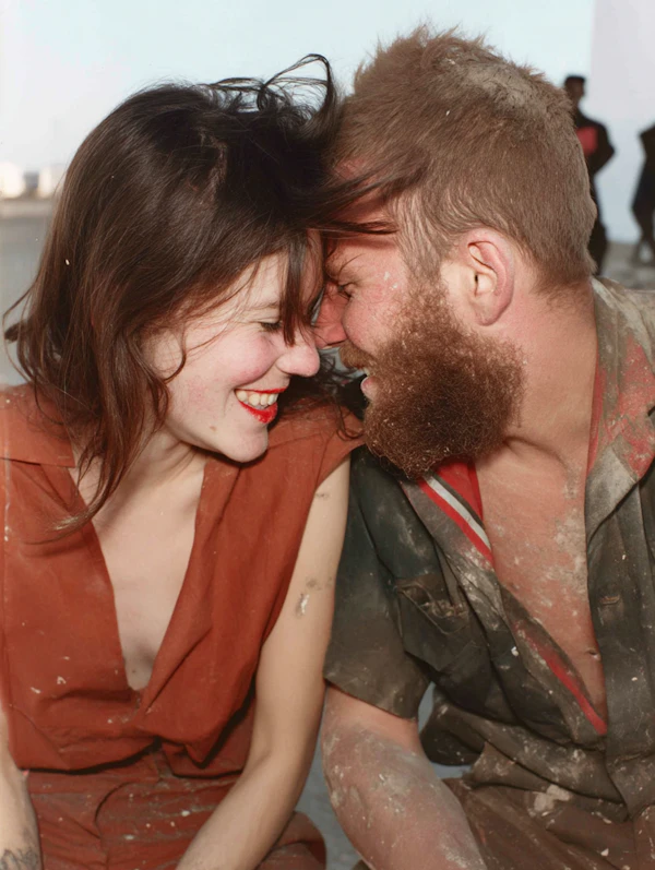 Joyful Couple Moment