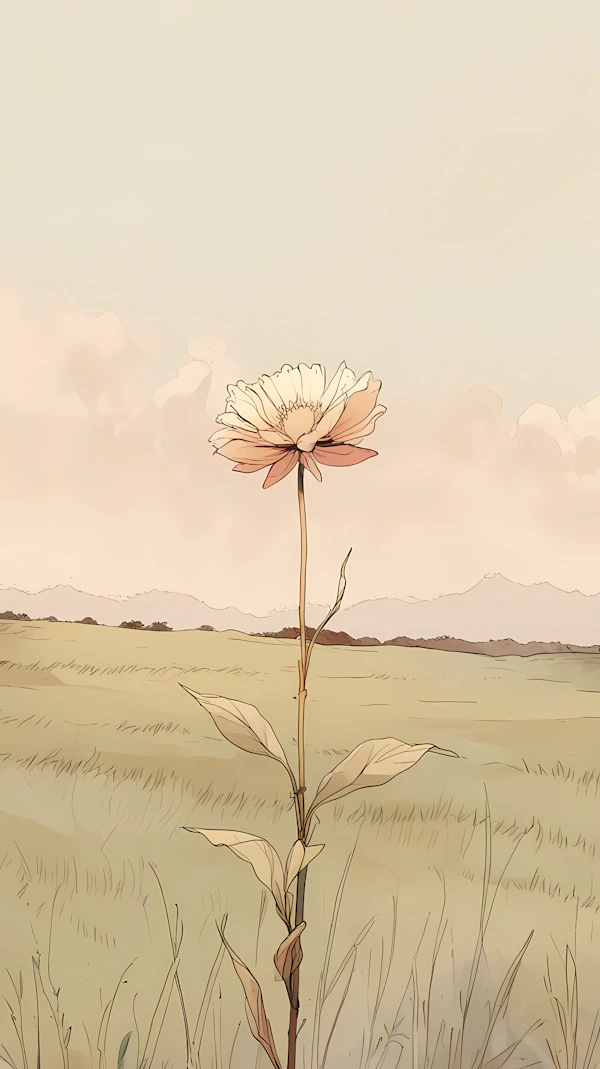 Solitary Flower Meadow
