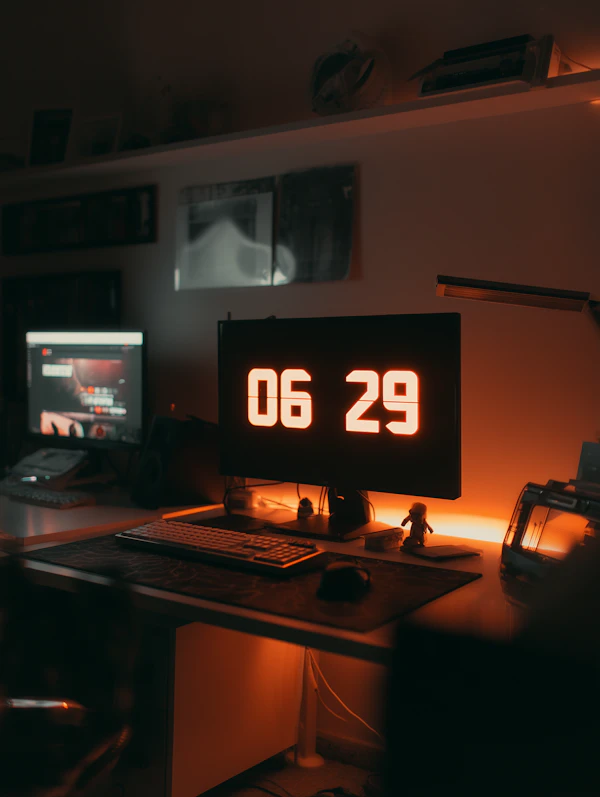 Cozy Desk Setup