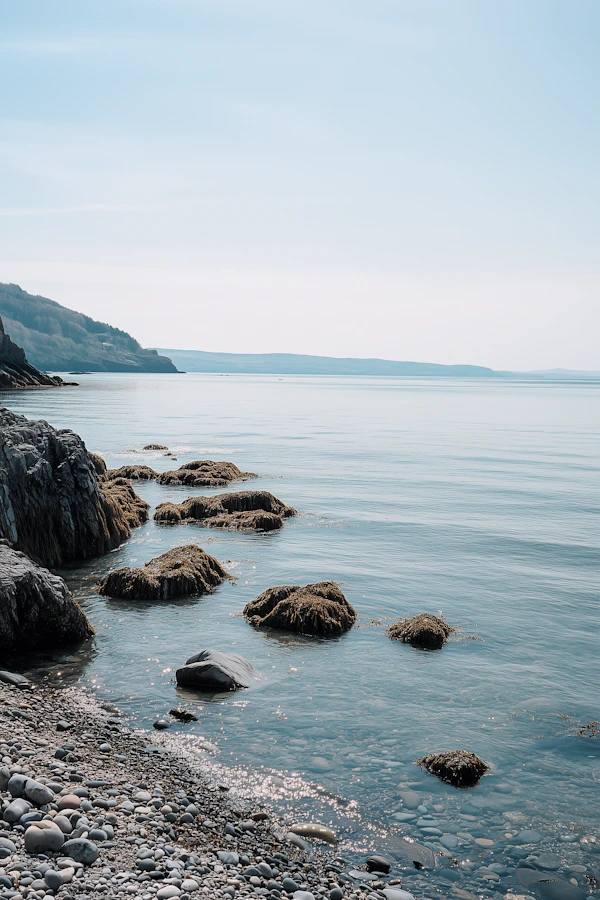 Serene Coastal Scene