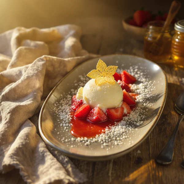 Elegant Dessert Display