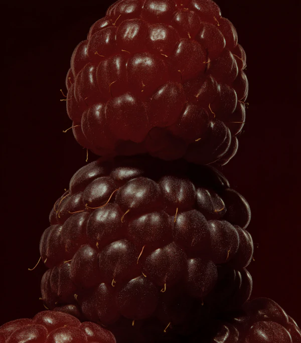 Ripe Raspberry Close-Up