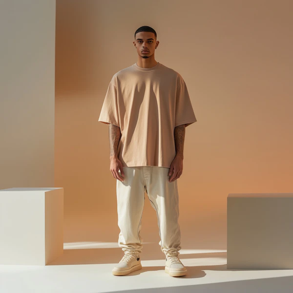 Minimalist Studio Portrait