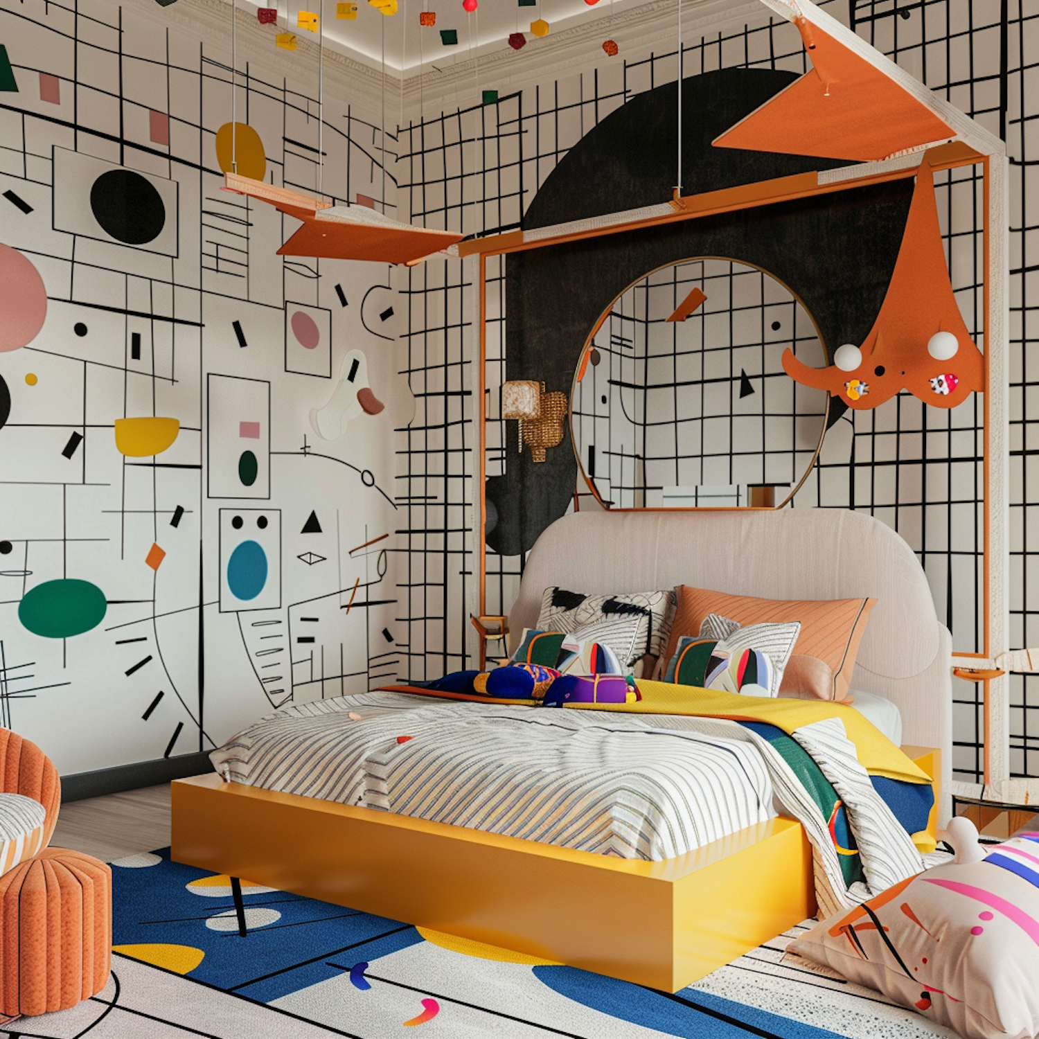 Vibrant Children's Bedroom