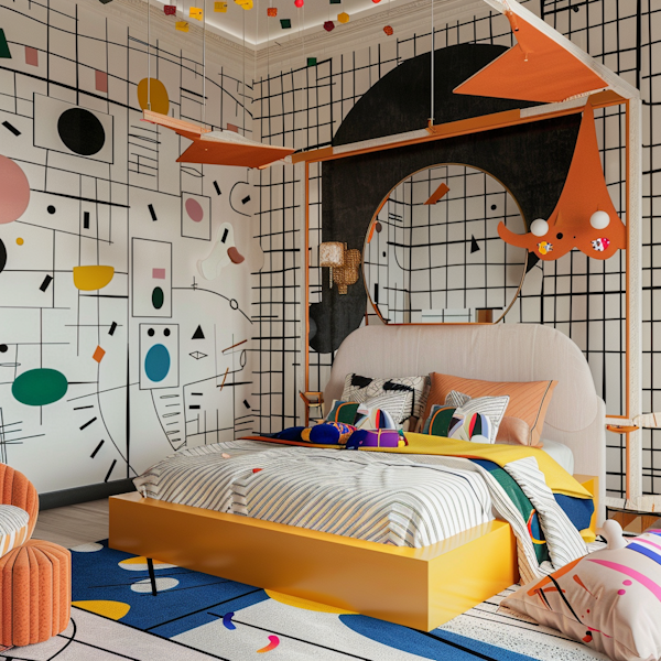 Vibrant Children's Bedroom