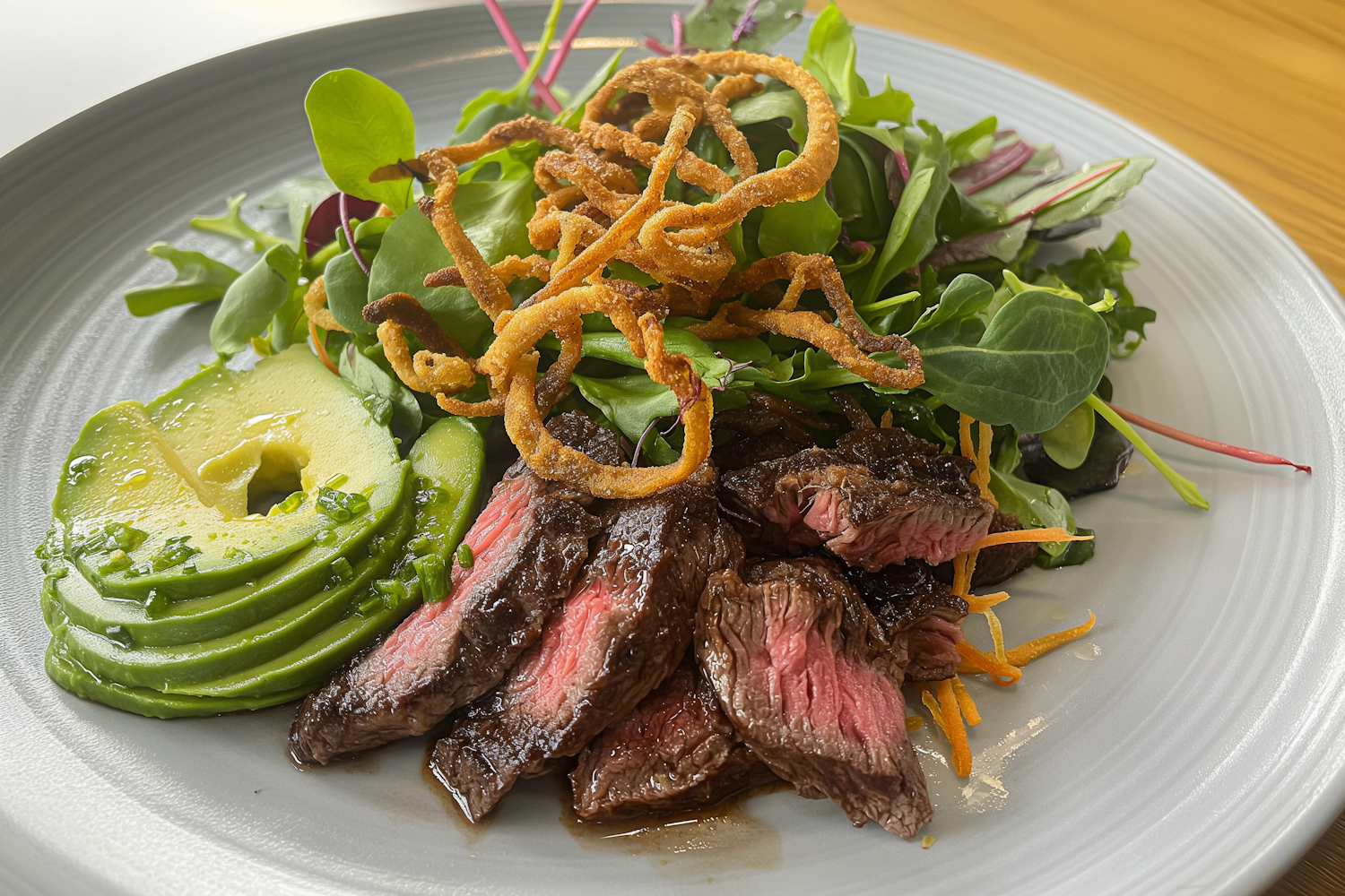 Gourmet Steak and Avocado Salad