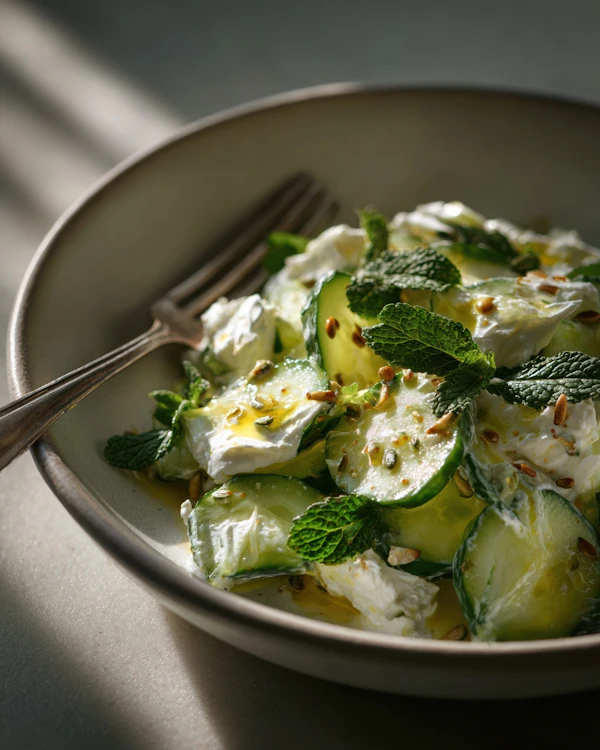 Fresh Salad Close-Up