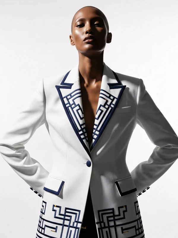 Stylish Blazer Portrait