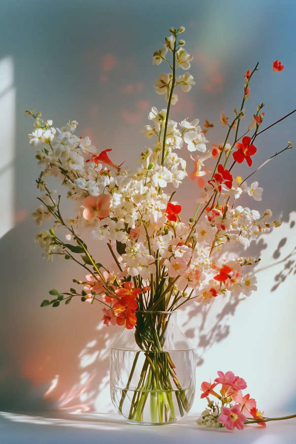 Elegant Floral Vase