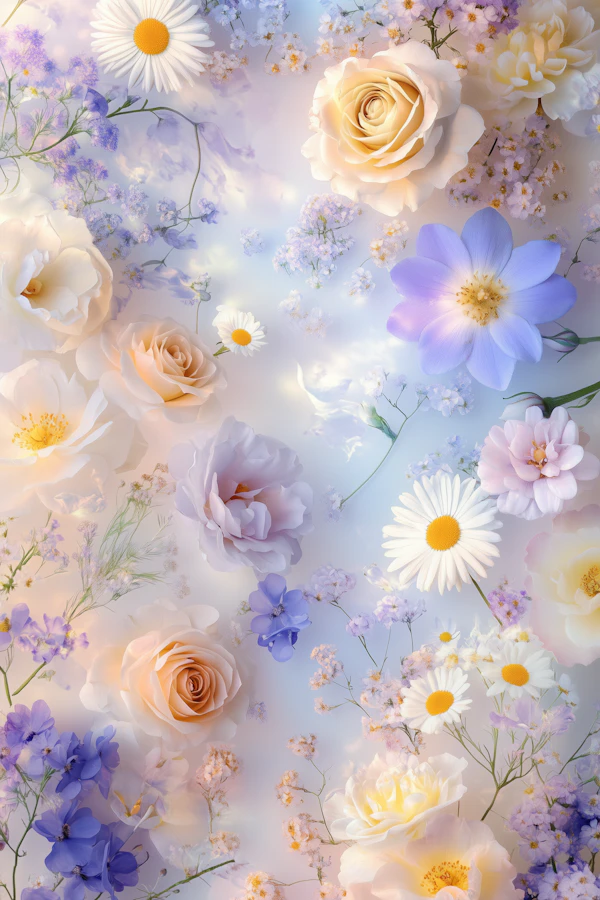 Ethereal Flower Arrangement