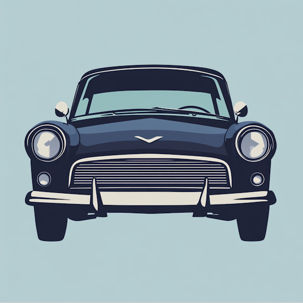 Vintage Car Illustration