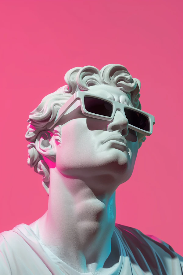 Modern Marble Bust