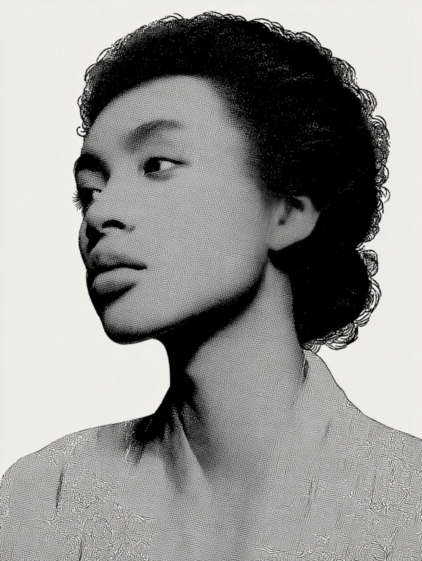 Halftone Portrait