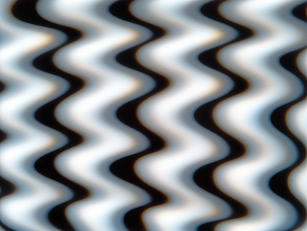 Wavy Black White Pattern