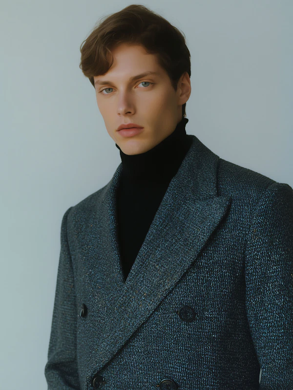 Man in Stylish Blazer